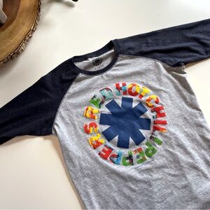 Red Hot Chili Peppers Raglan Baseball Shirt | Kids 10/12